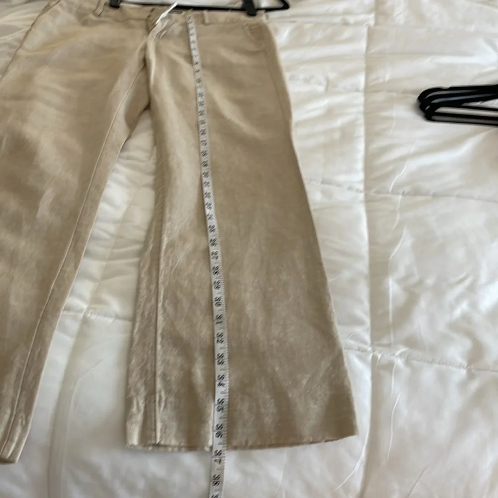 Flattering wide leg linen pants from Banana - Picture 3 of 7